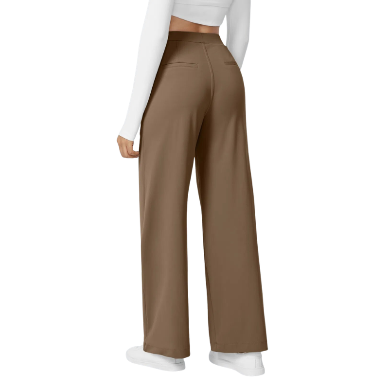 CAPRICE™ – Classic Straight Leg Smart Work Pants | Elina Dublin