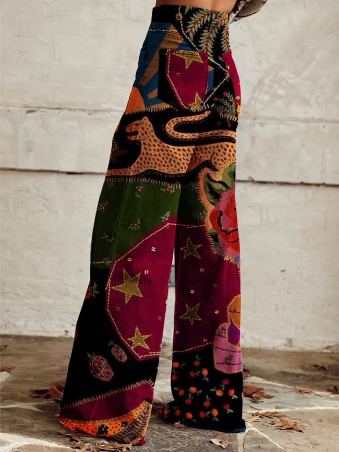 Léna™ | Chic Boho Trousers | Elina Dublin