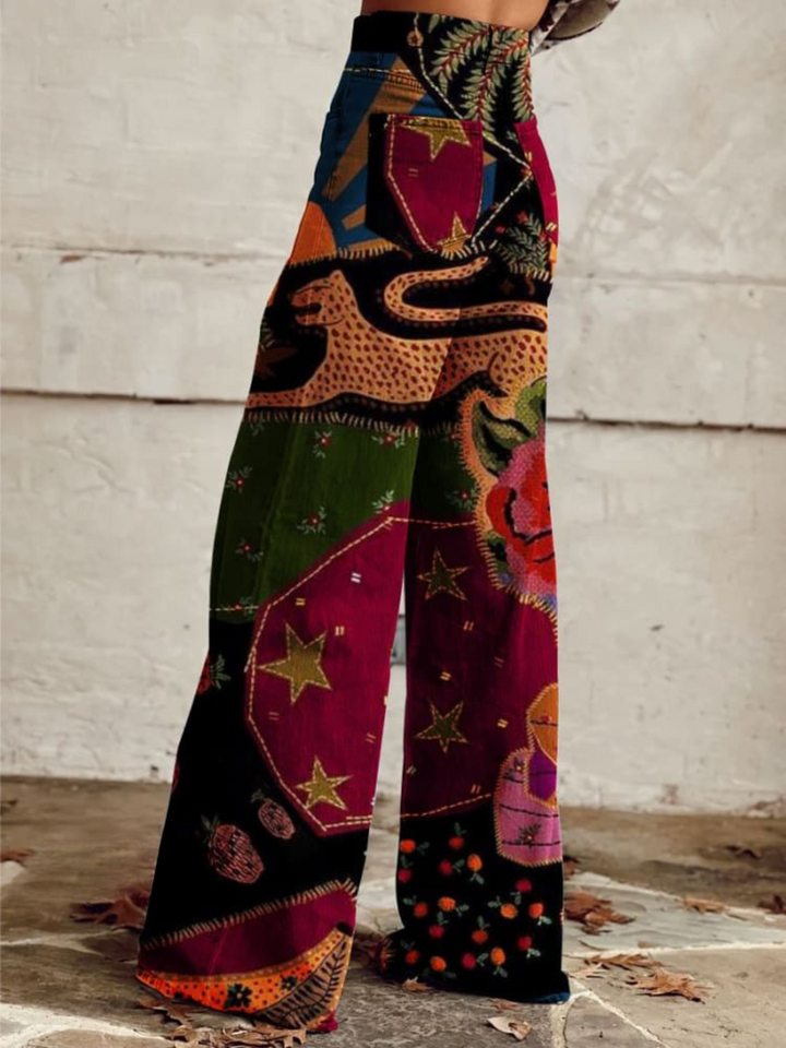 Léna™ | Chic Boho Trousers | Elina Dublin