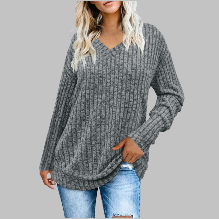 Sceirghleann - Vneck Comfy Sweater | Elina Dublin