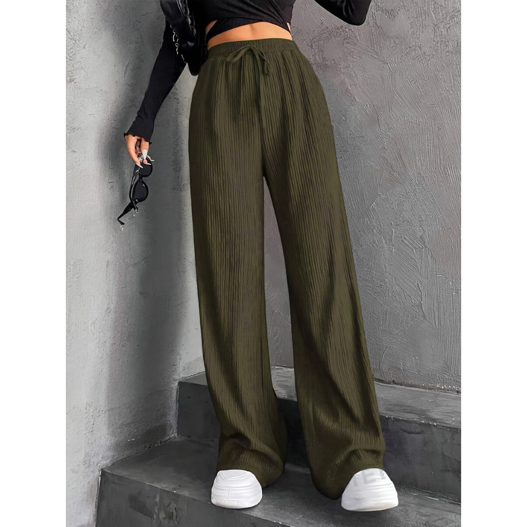 BERNILA™ – Casual Wide Waist Comfy Everyday Pants | Elina Dublin
