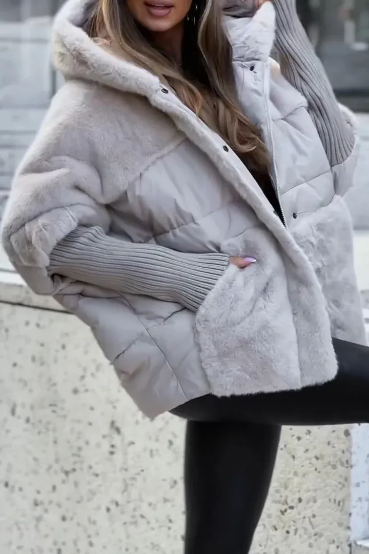 MARISA™ -  Plush Comfort Hooded Jacket | Elina Dublin