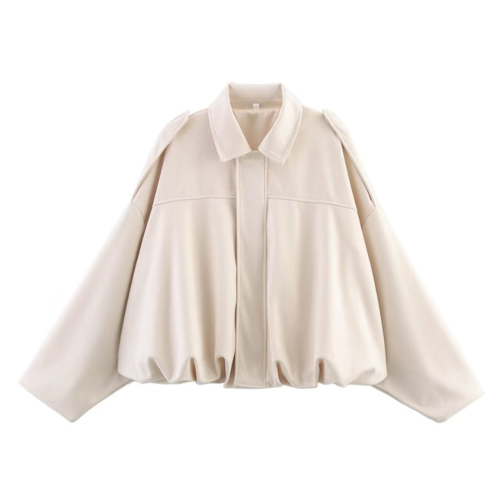 ANNA™ – Chic Cropped Pilot Jacket | Elina Dublin