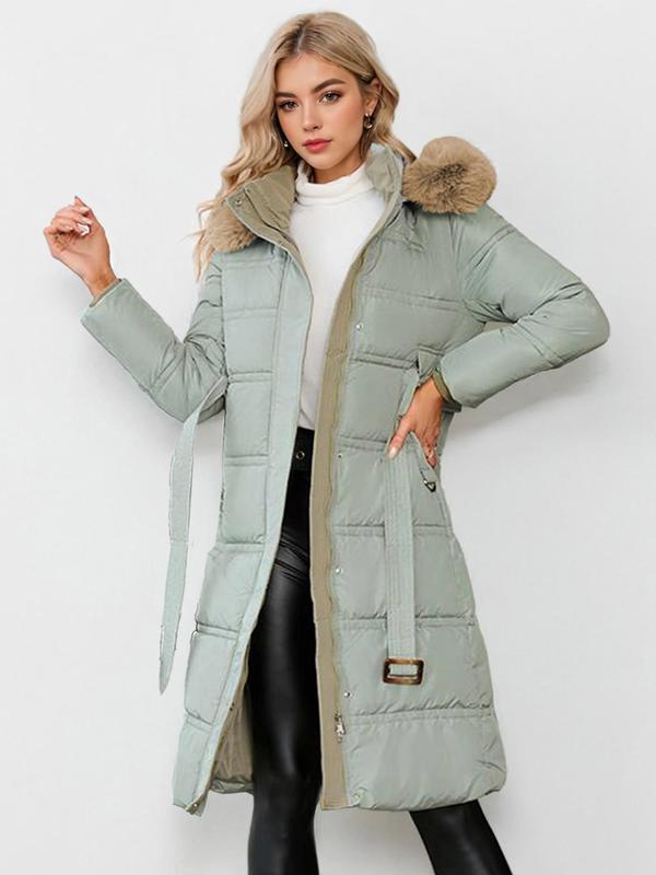 LEYLA™ - Stylish Plush Coat with Waist Tie for Cozy Fall & Winter | Elina Dublin