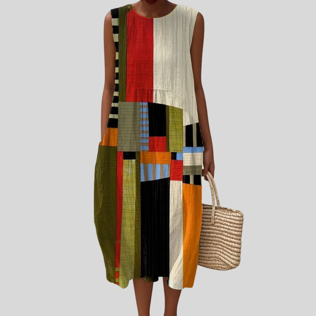 Sibeal - Dress Geometric | Elina Dublin