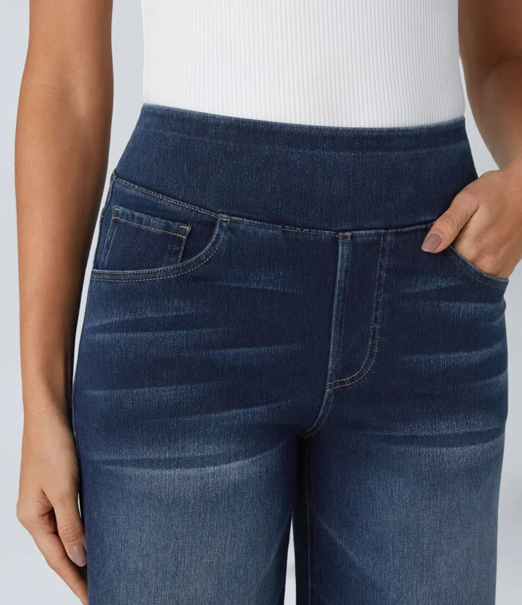 SOLÈNE™ - Relaxed Fit Wide-Leg Jeans | Elina Dublin