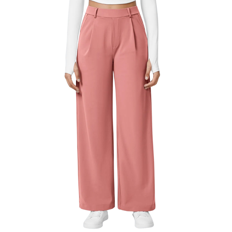 CAPRICE™ – Classic Straight Leg Smart Work Pants | Elina Dublin
