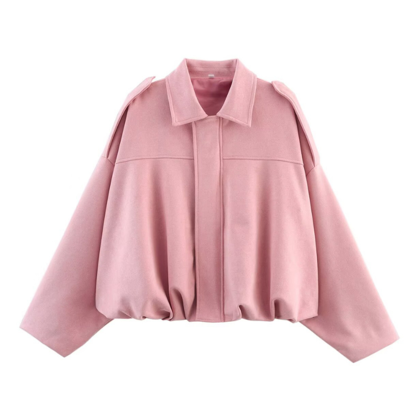 ANNA™ – Chic Cropped Pilot Jacket | Elina Dublin