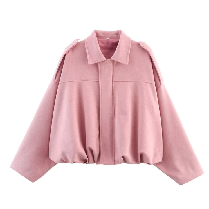 ANNA™ – Chic Cropped Pilot Jacket | Elina Dublin