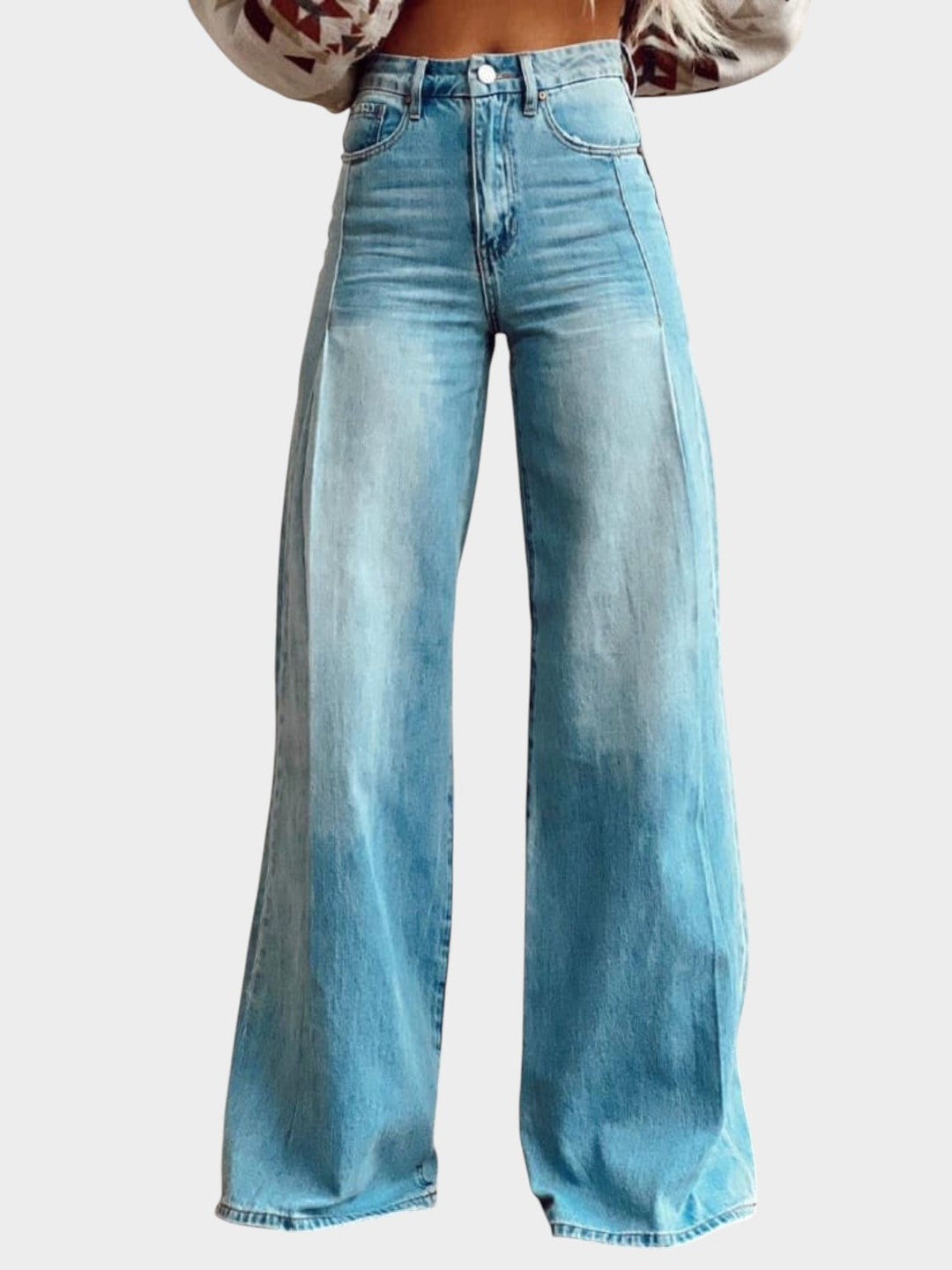 Lucía™ | Elegant Wide-Leg Trousers | Elina Dublin