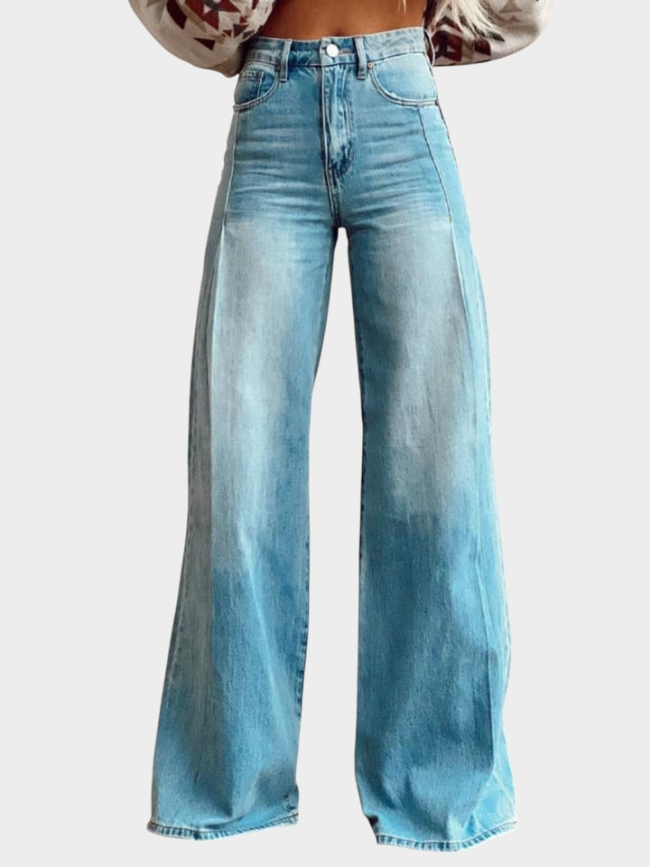 Lucía™ | Elegant Wide-Leg Trousers | Elina Dublin
