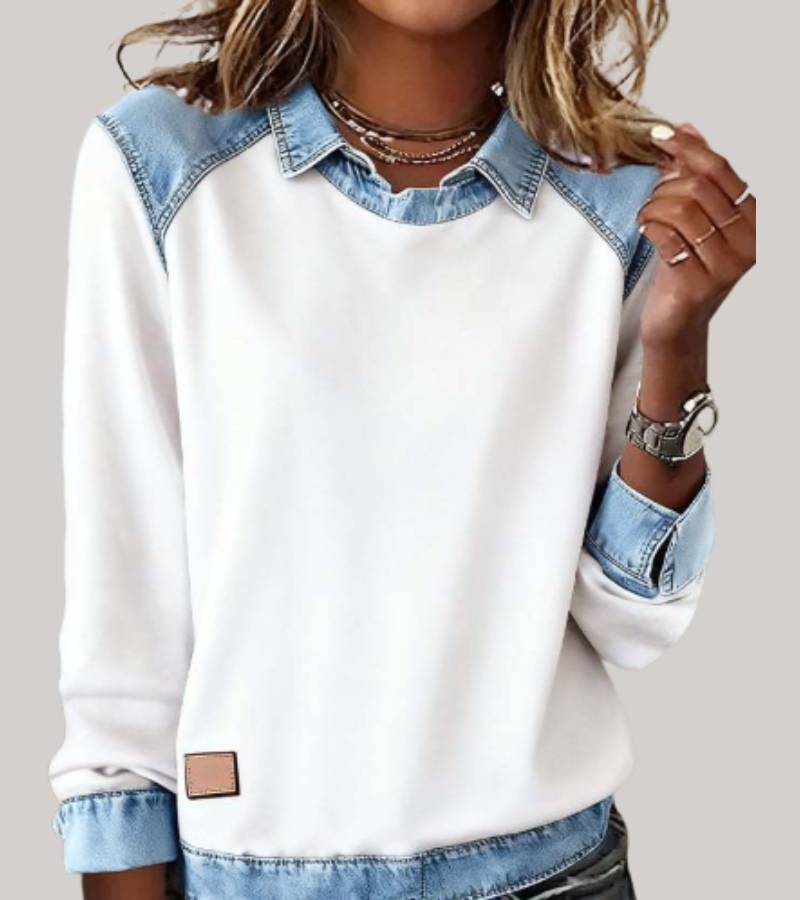Rosalie™ — Modern Chic Knit Top | Elina Dublin