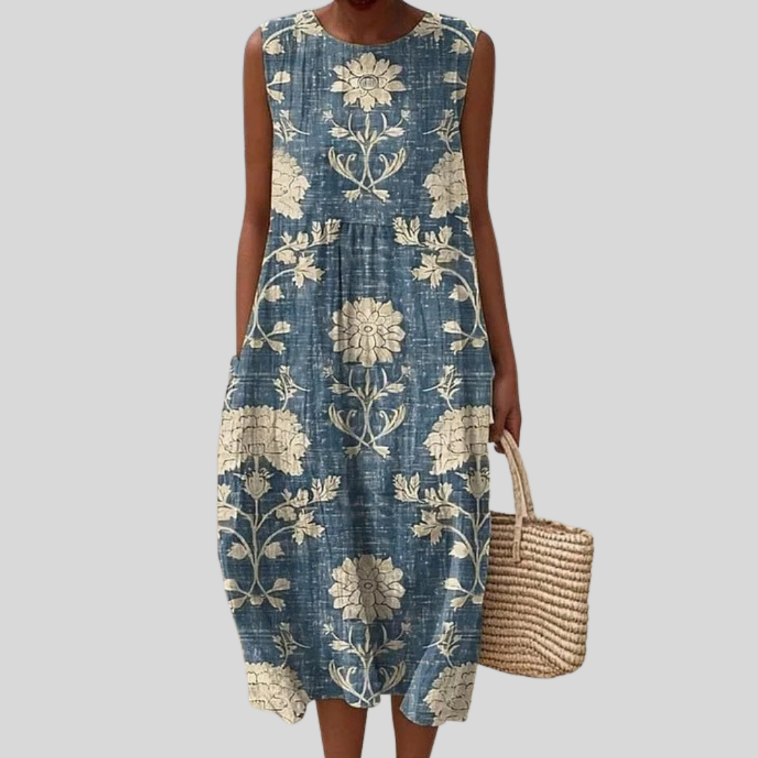 Treasa - Dress Indigo | Elina Dublin