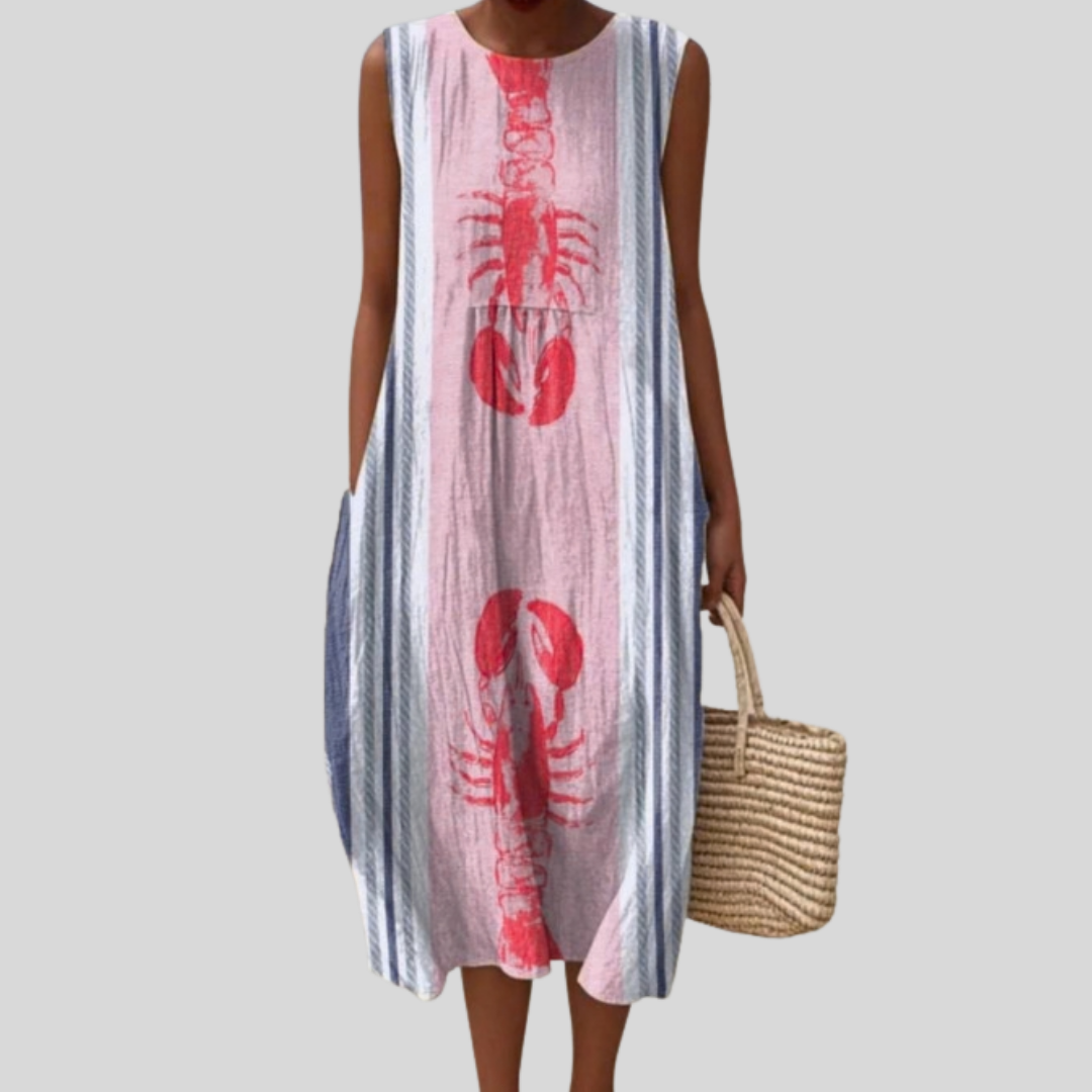 Brianna - Dress Lobster | Elina Dublin