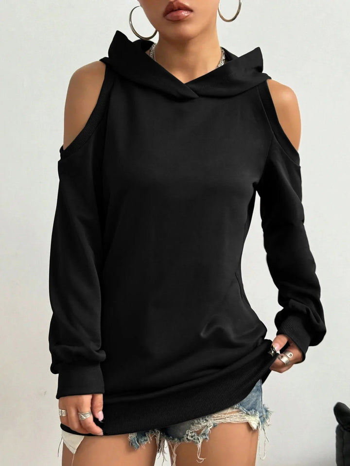 Camélia™ — Elegant Sweater with Open-Knit Shoulders | Elina Dublin