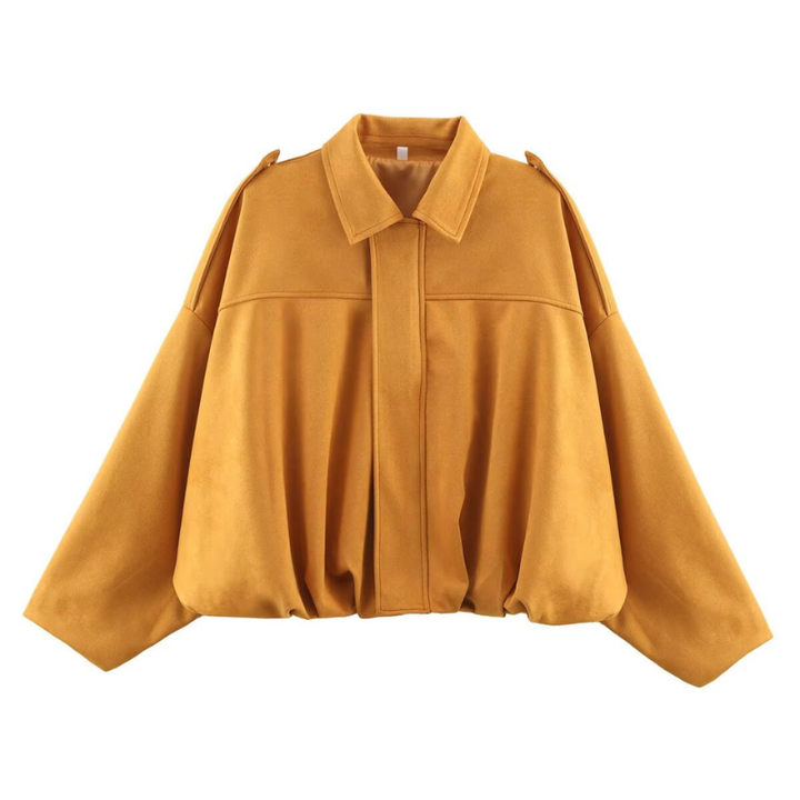 ANNA™ – Chic Cropped Pilot Jacket | Elina Dublin