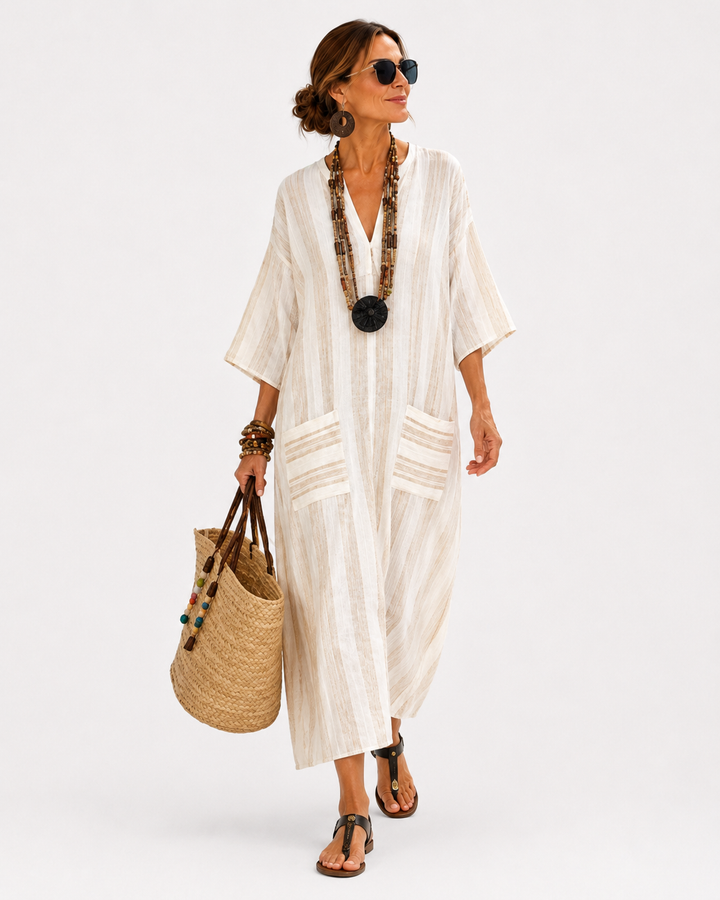 Ethlinn - Dress Pinstripe | Elina Dublin