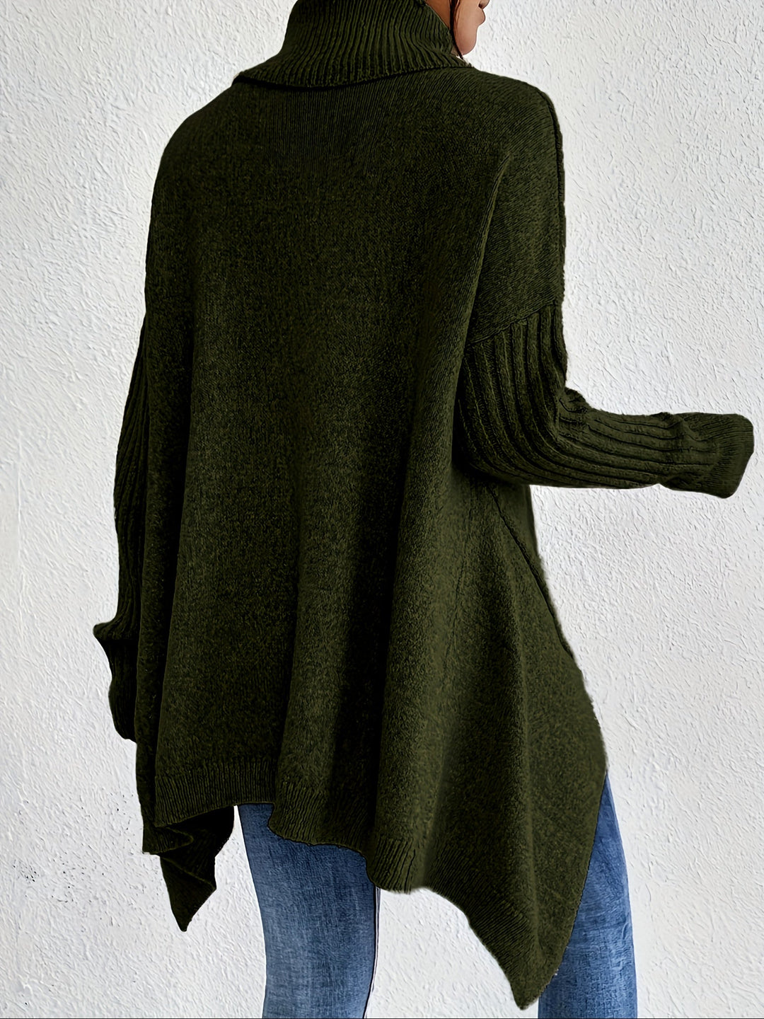 Léïna™ – The Soft & Relaxed Turtleneck Sweater | Elina Dublin
