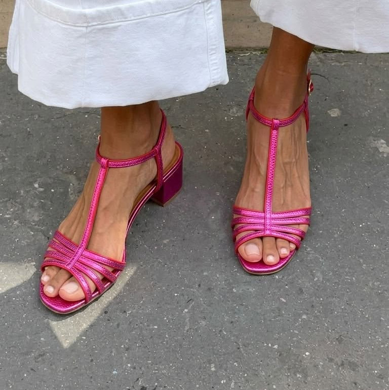 Maura - Golden Everyday Sandals | Elina Dublin