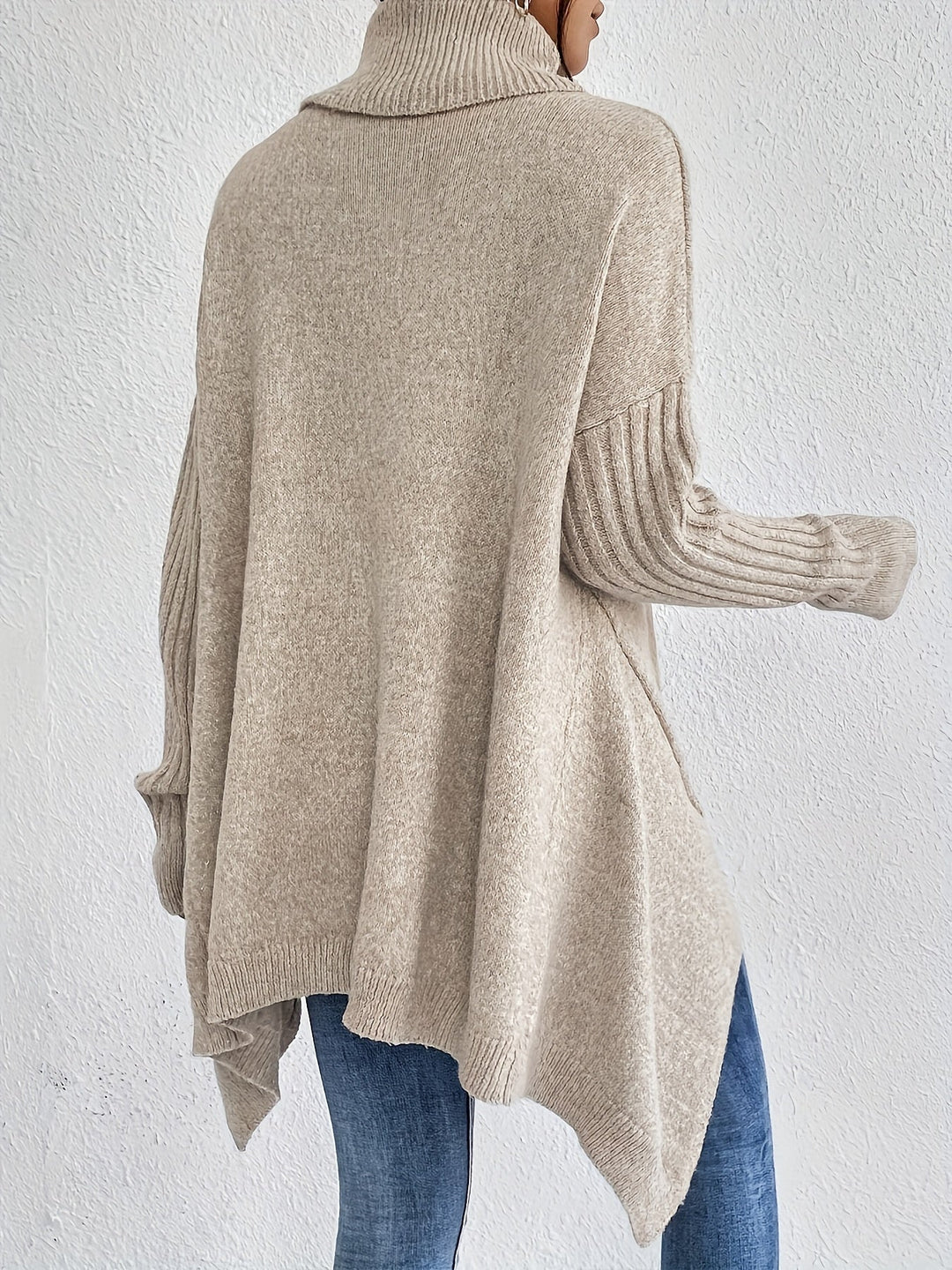 Léïna™ – The Soft & Relaxed Turtleneck Sweater | Elina Dublin