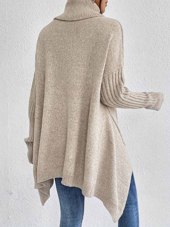 Léïna™ – The Soft & Relaxed Turtleneck Sweater | Elina Dublin