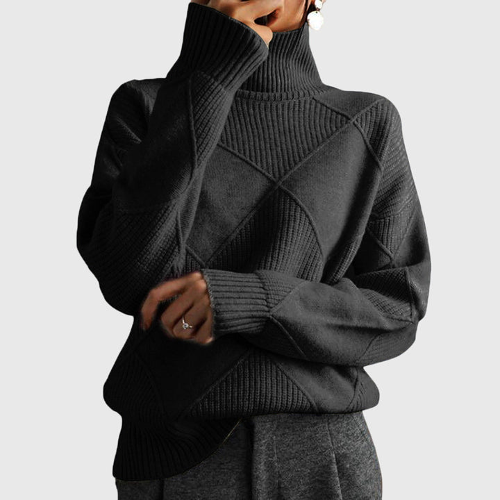 Ella | Roll-Neck Jumper — Elina Dublin