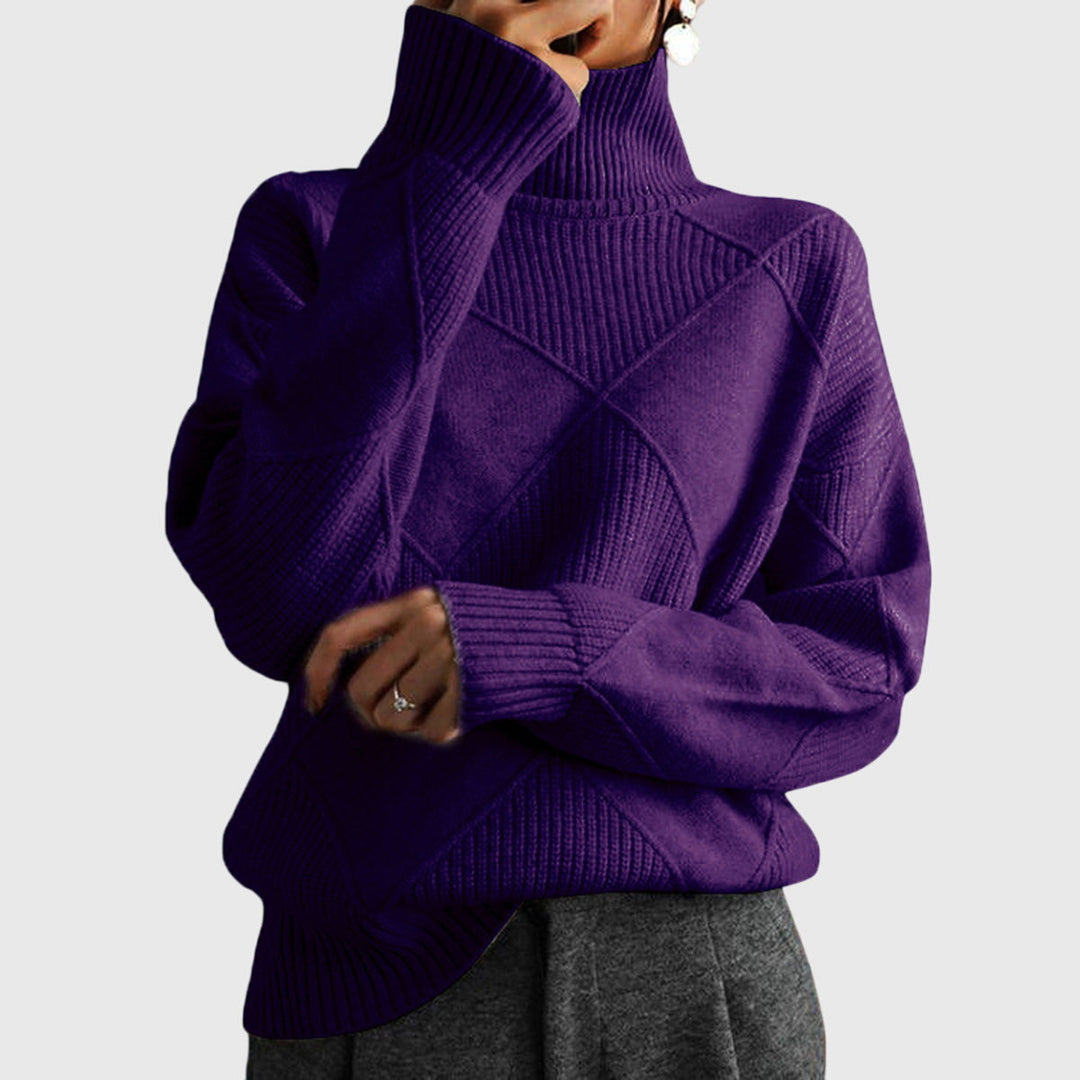 Ella | Roll-Neck Jumper — Elina Dublin