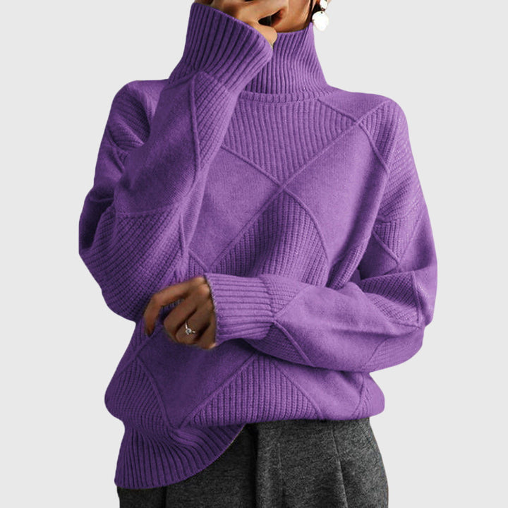 Ella | Roll-Neck Jumper — Elina Dublin