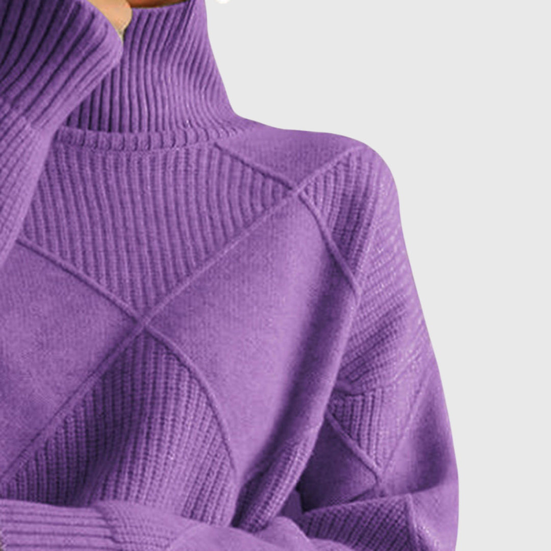 Ella | Roll-Neck Jumper — Elina Dublin