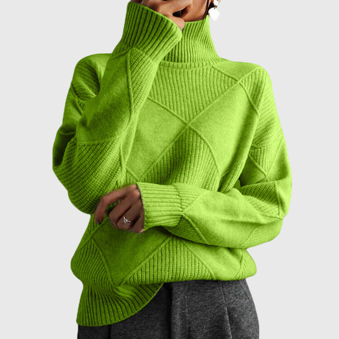 Ella | Roll-Neck Jumper — Elina Dublin