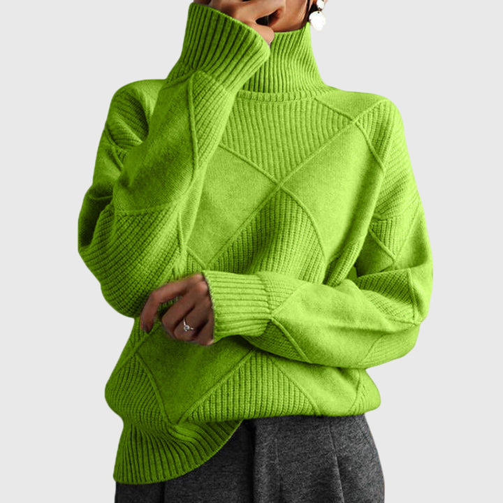 Ella | Roll-Neck Jumper — Elina Dublin