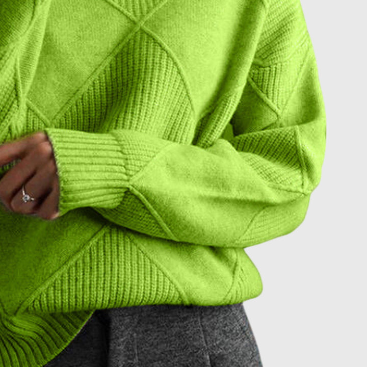 Ella | Roll-Neck Jumper — Elina Dublin