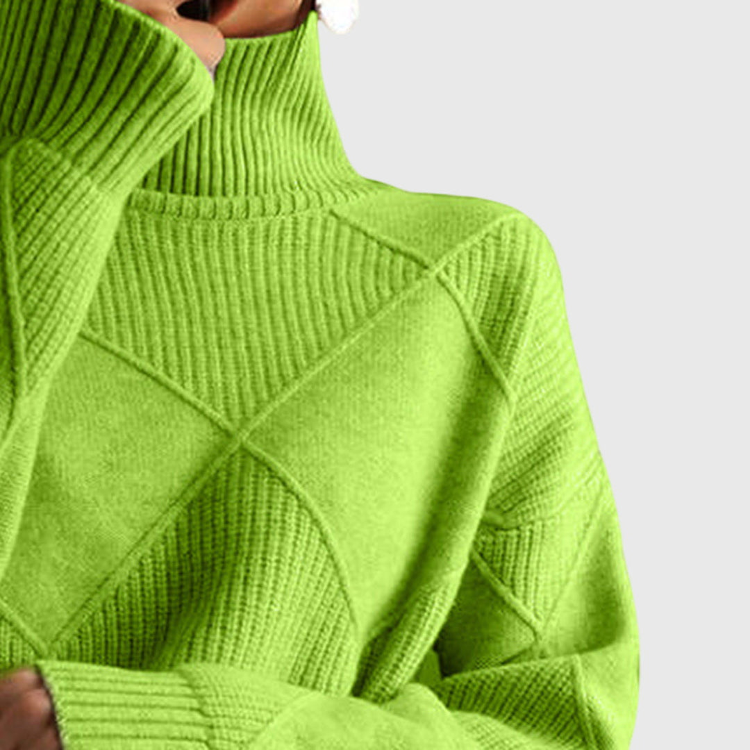 Ella | Roll-Neck Jumper — Elina Dublin