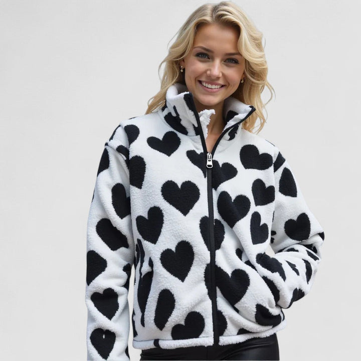 Cecília - Reversible Heart Coat | Elina Dublin