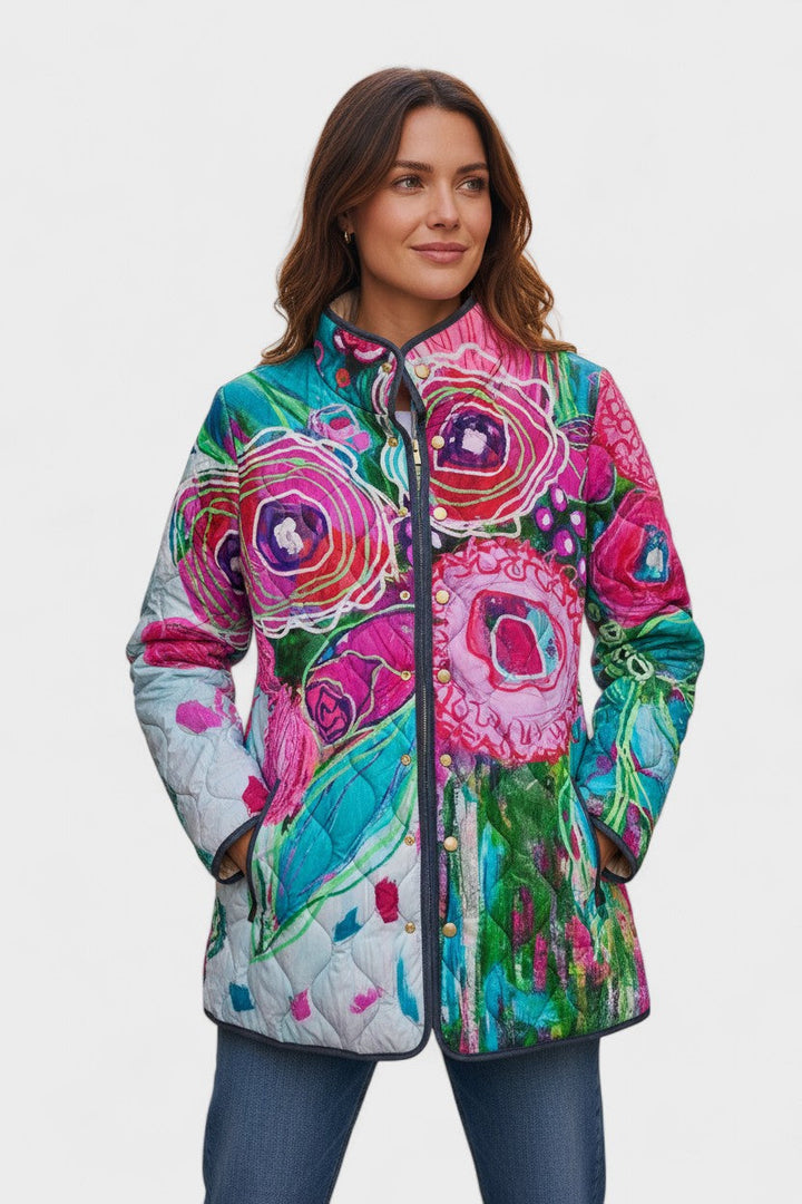Sinead | Quilted Jacket — Elina Dublin