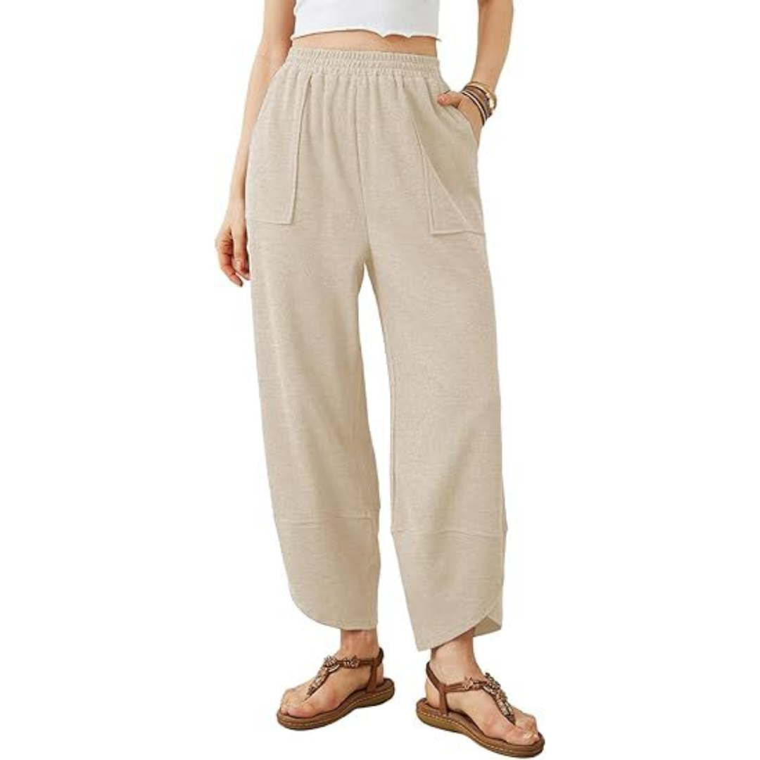 ZURI™ – Relaxed Wide Leg Palazzo Pants | Elina Dublin