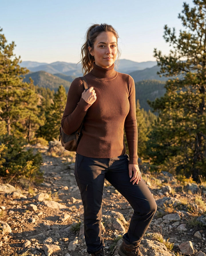 Olivia | Roll-Neck Jumper — Elina Dublin