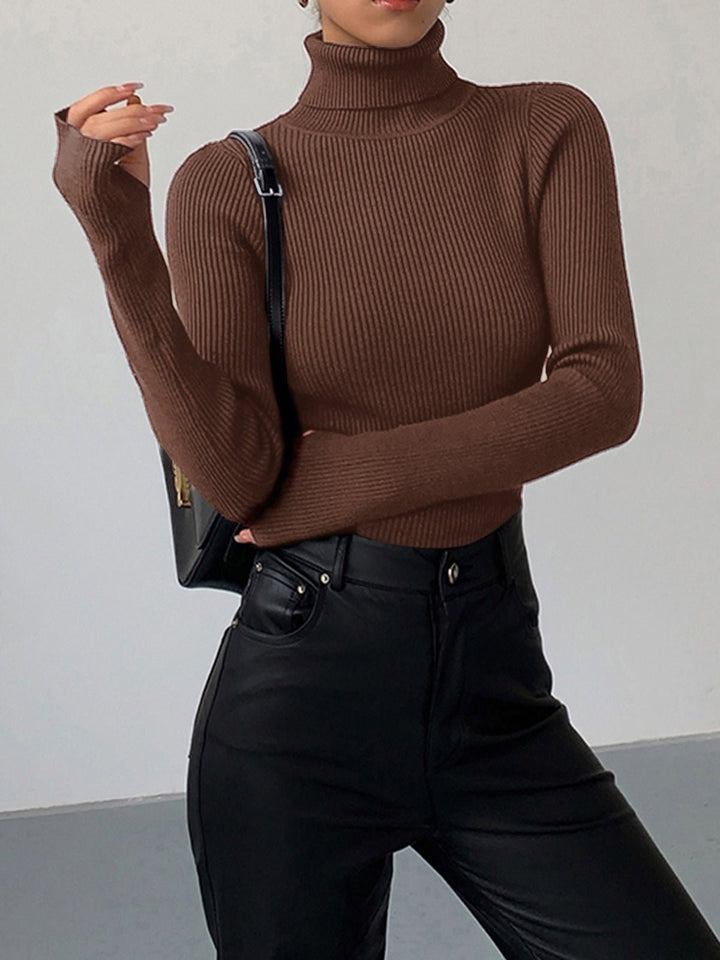 Olivia | Roll-Neck Jumper — Elina Dublin
