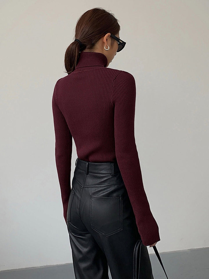 Olivia | Roll-Neck Jumper — Elina Dublin