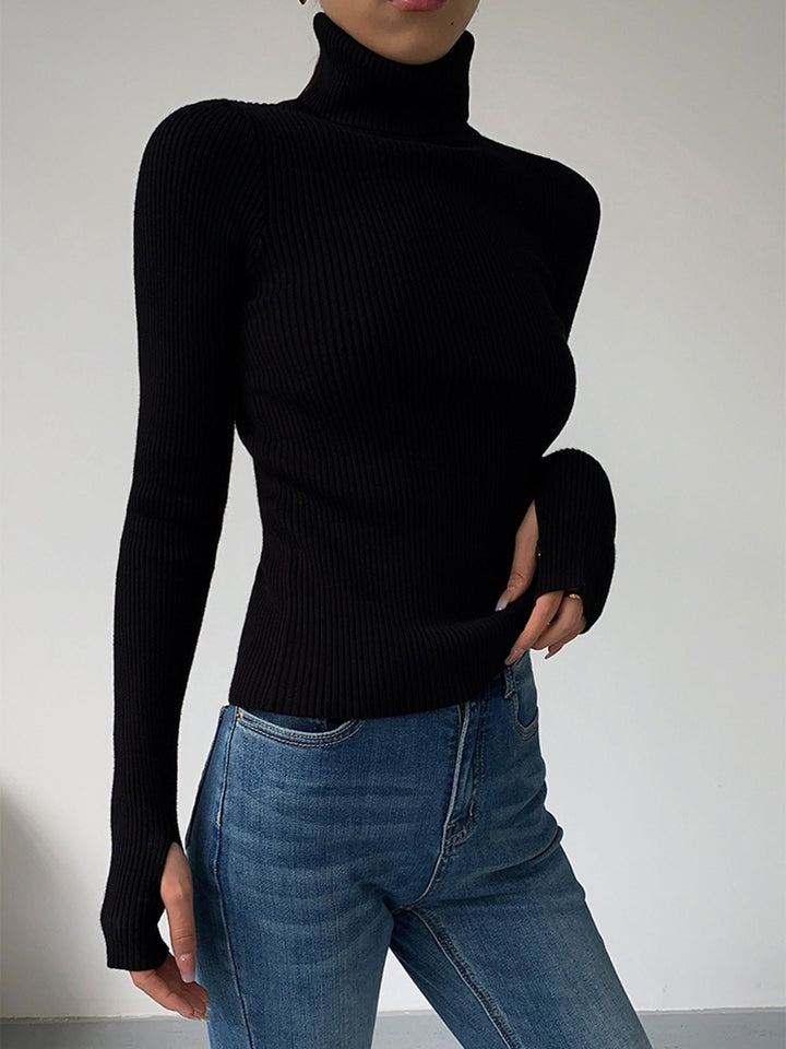Olivia | Roll-Neck Jumper — Elina Dublin