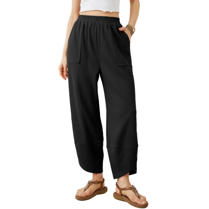 ZURI™ – Relaxed Wide Leg Palazzo Pants | Elina Dublin
