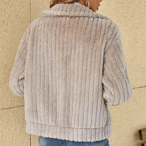 GENEVIEVE™ - Stylish Sherpa Jacket | Elina Dublin