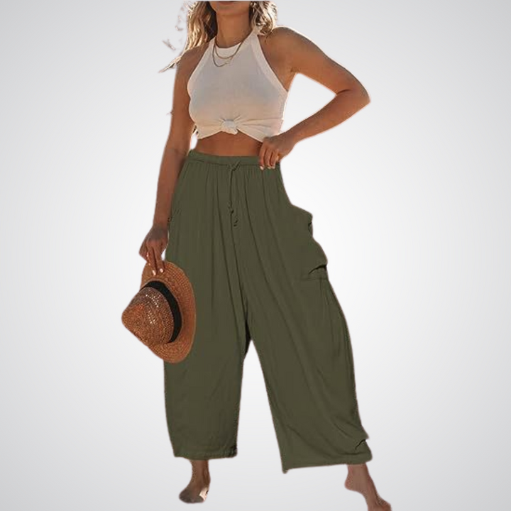 LYNNA™ – Wide-Leg Comfort Pants | Elina Dublin