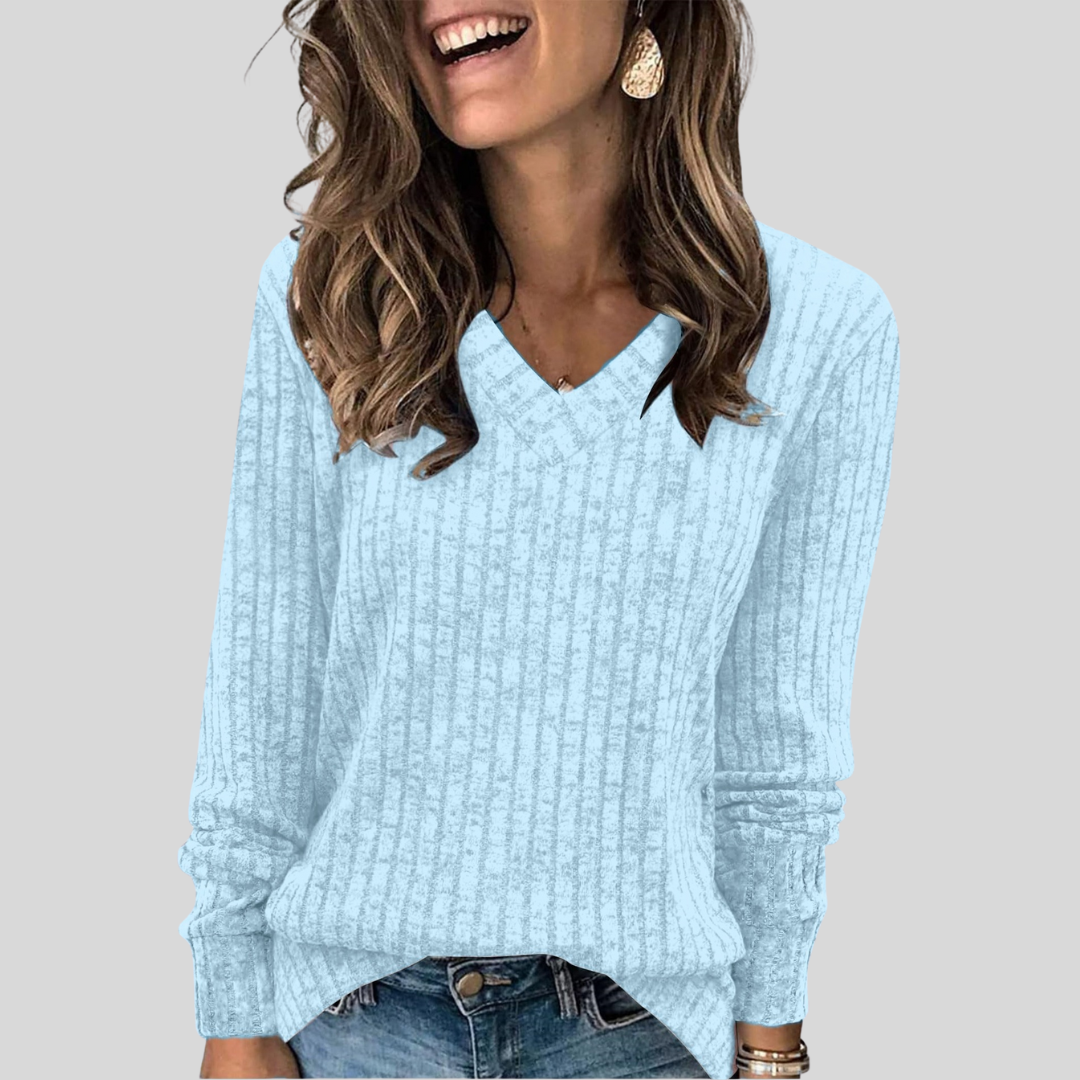 Sceirghleann - Vneck Comfy Sweater | Elina Dublin