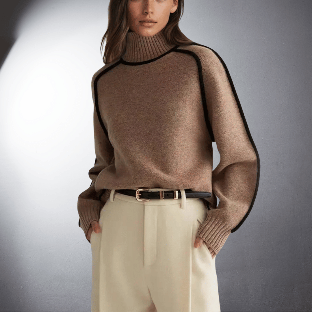 Annie | Roll-Neck Jumper — Elina Dublin