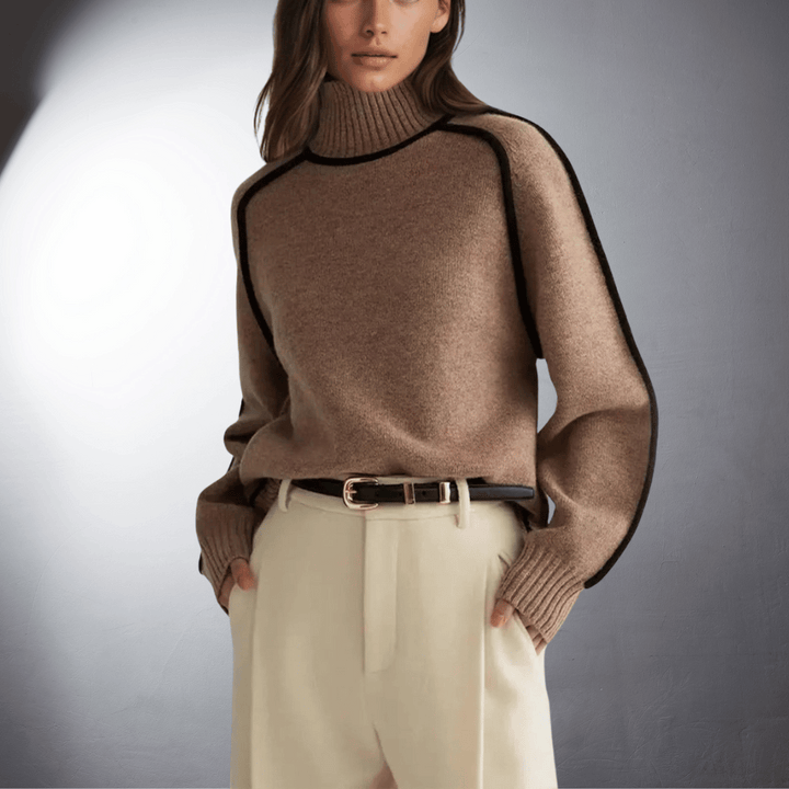 Annie | Roll-Neck Jumper — Elina Dublin