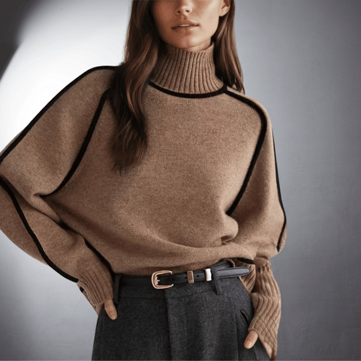 Annie | Roll-Neck Jumper — Elina Dublin