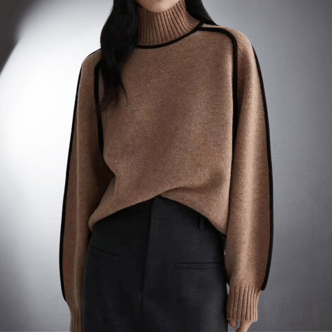 Annie | Roll-Neck Jumper — Elina Dublin