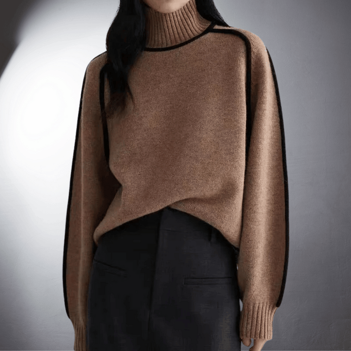 Annie | Roll-Neck Jumper — Elina Dublin