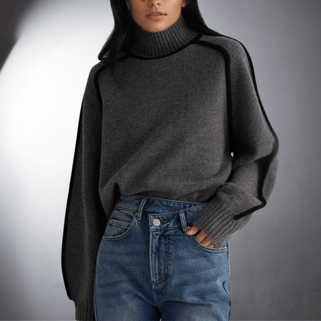 Annie | Roll-Neck Jumper — Elina Dublin